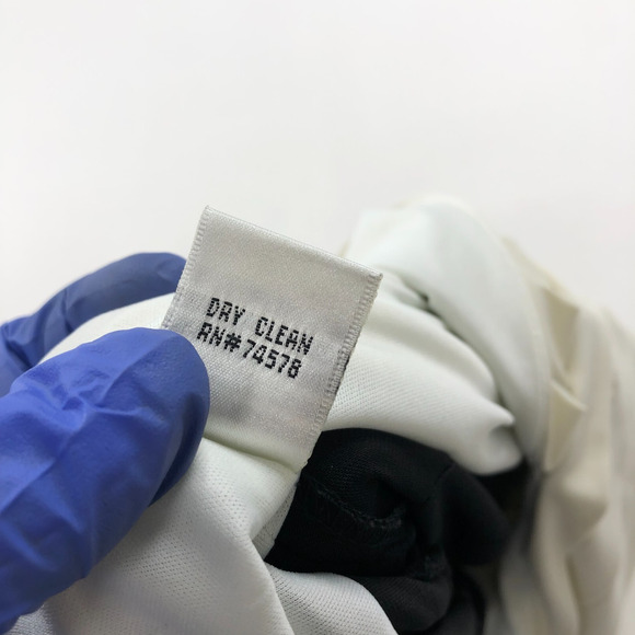 Cache 12 Bandage Women's Polyester Stretch Knee Dress Ivory Black PLS READ - Picture 16 of 16